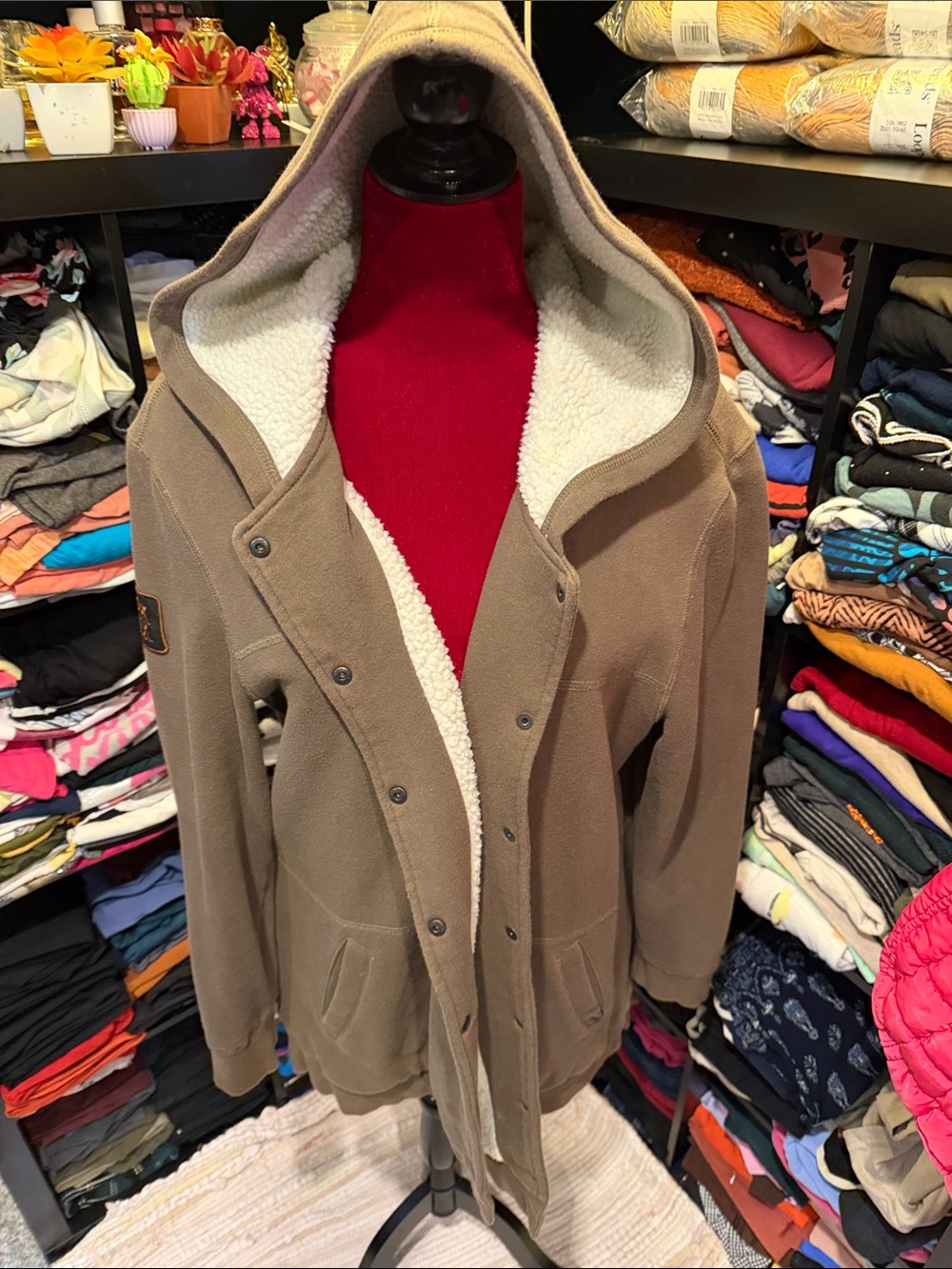 #654. fox Racing Sherpa jacket. Xl